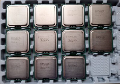 Intel Prozessor Core2 Duo CPU E7400 SLGW3 2.8GHz 3MB 1066MHz Sockel 775 Konvolut