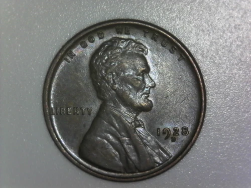1928-D lincoln cent brown uncirculated