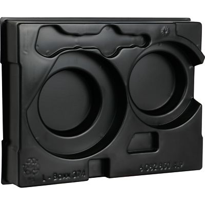 Bosch Professional L-Boxx Einlage für GMF/GOF 1600 CE, schwarz