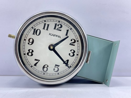 SSC-404 Kappa Master Slave Clock Double Faced Bracket 2Hand Maritime Ships DC24V - Picture 3 of 24