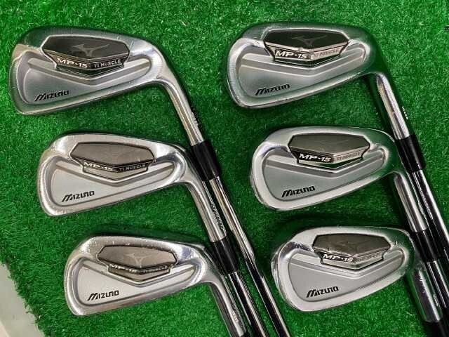 Mizuno] MP-15 Iron Set 5pcs 5-PW MODUS3 SYSTEM3 TOUR125 Flex Stiff 