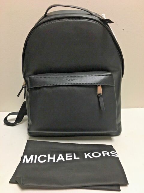 michael kors leather backpack men