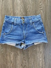 vintage 80s high-rise denim short