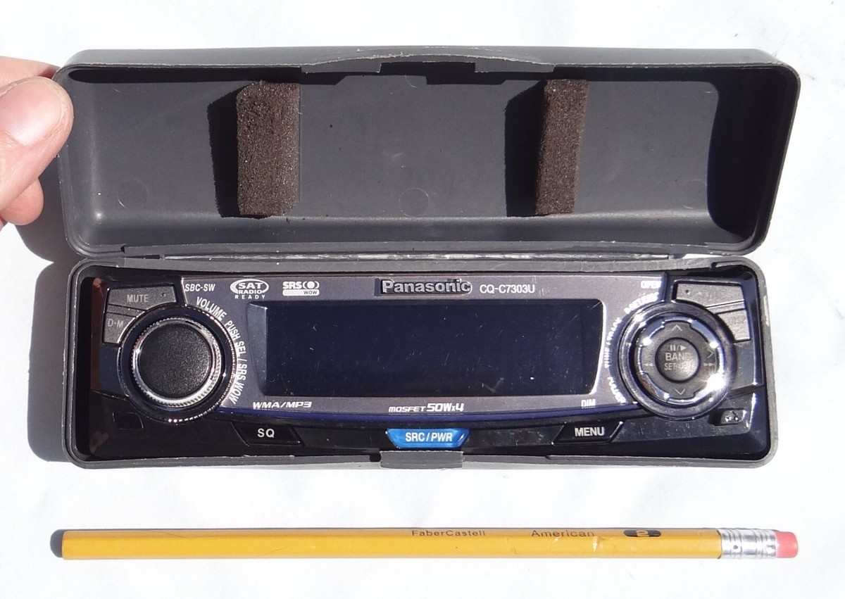 Panasonic CQ-C7303U In-Dash AM/FM MP3 Stereo Detachable Face Plate