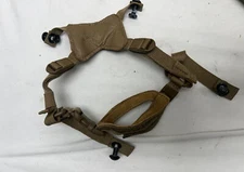 USMC Coyote Helmet 4-Point Retention Chin Strap w/Hardware L/XL