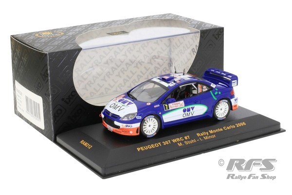 Peugeot 307 Wrc Rallye Monte Carlo 2006 Omv Manfred Stohl Minor 1:43 Ixo Ram 212-image