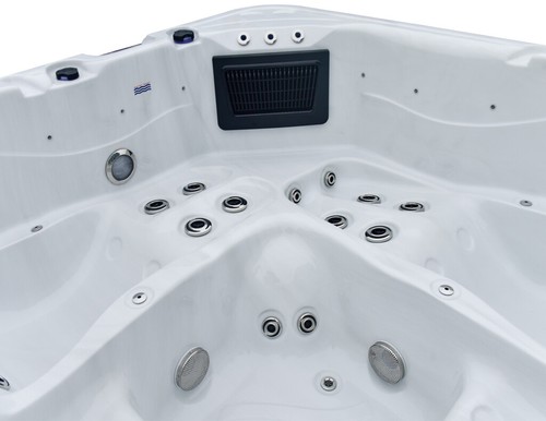 HOT TUB 5 SEATER MAYA+ LUXURY AMERICAN BALBOA 32AMP SPA LIGHTS MUSIC STOCK NEW - Picture 3 of 12