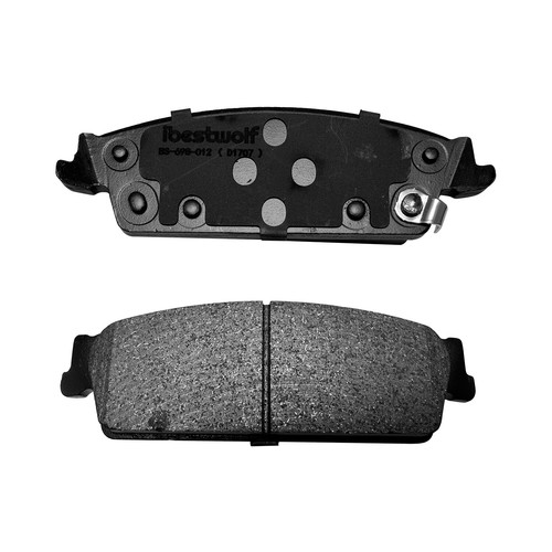 For Chevy Silverado 1500 Tahoe MC Sierra 1500 Front & Rear Ceramic Brake Pads - Picture 7 of 7