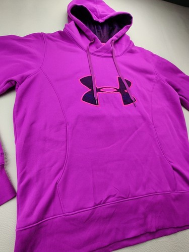 Under Armour Storm Cold-Gear Wmn's Large Magenta Long Sleeve Sweatshirt Hoodie - Bild 4 von 10