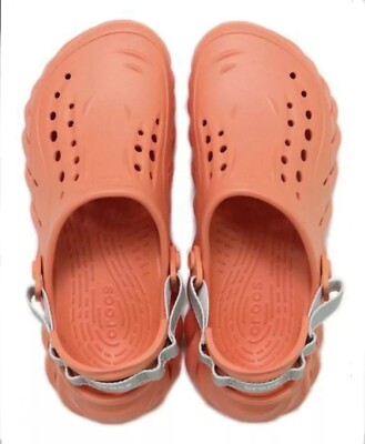 NWT Men Crocs Echo Grapefruit Reflect Backstrap Clog 209567  display picture 3