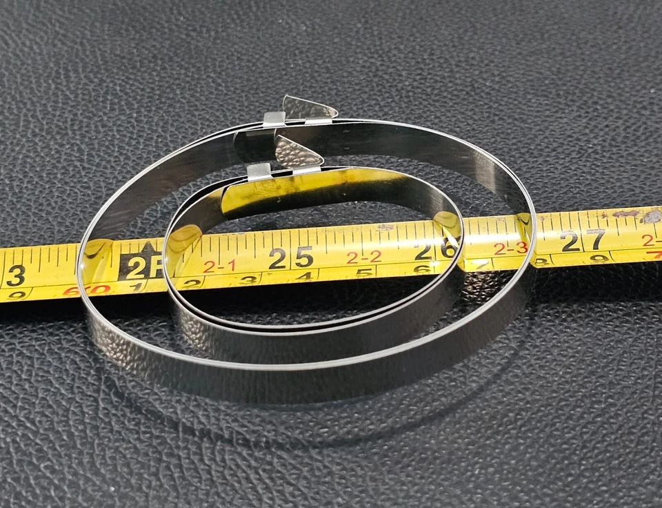 TOYOTA DAIHATSU SUZUKI MITSUBISHI FRONT AXLE CV JOINT BAND CLAMP UNIVERSAL NEW Foto 2 de 4