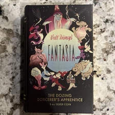 2020 1oz SILVER COIN “DISNEY FANTASIA” DOZING SORCER’S APPRENTICE. COA IS # 756