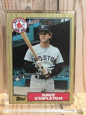 Dave Stapleton 1987 Topps #507 Boston Red Sox