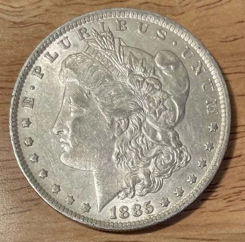 1885-O Morgan Silver Dollar Coin .900 Fine Silver $1