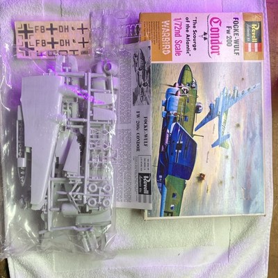 Revell Focke-Wulf FW 200 Condor 1:72 Model Kit H-204 Unassembled Plastic
