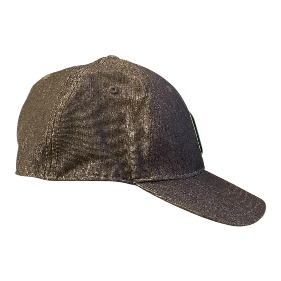 Superman S Logo Parche Gorra de Bola DC Comics Gris Sombrero Negro Verde Neón Símbolo OSFM Foto 2 de 4