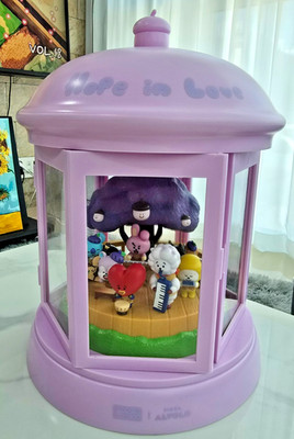 BTS BT21 x Pizza Alvolo Limited Edition Inside Mang Hope In Love Figure Lamp Set