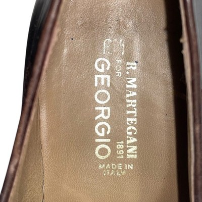 Romano Martegani for Georgio Brown Snakeskin Derby Shoes  display picture 2