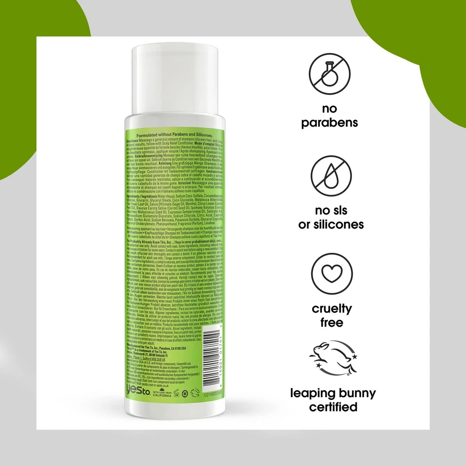 Tea Tree Scalp Conditioner - Calms Dry Itchy Scalp, Hydrates & Softens With T... - Image 3 of 4