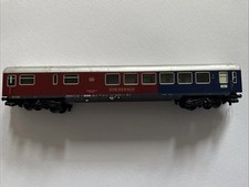 Märklin H0 Speisewagen mit 1. Klasse rot-blau Blechmodell Deutsche Bahn