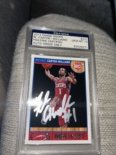 Michael Carter Williams RC Signed IP Auto PSA/DNA HOOPS #271