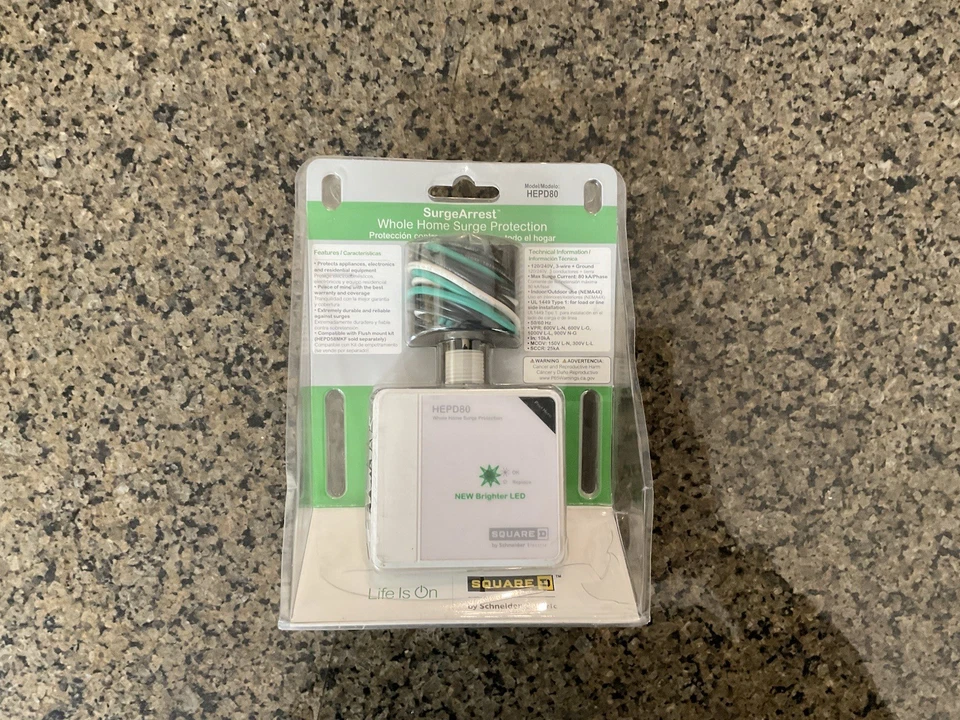 HEPD80 - Schneider Electric protección contra sobretensiones para toda la casa 80Ka Ultimate Foto 2 de 4