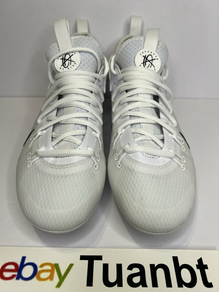 Nike Huarache 9 Elite Low LAX SE Lacrosse Mens Size 6 Cleats FD0089-101 White Size 4 - Nike Huarache 9 Elite Low LAX Lacrosse Cleats Shoes  main image 2