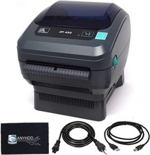 Zebra ZP450 Direct Thermal Barcode Label Printer 203 DPI USB Serial Parallel