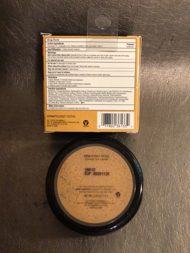 Wet N Wild Mega Cushion Foundation #121A Medium/Tan/Warm NIB - Image 3 of 3