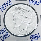 1926 S SILVER PEACE DOLLAR AUTHENTIC U.S. MINT COIN RARE KEY DATE 5934