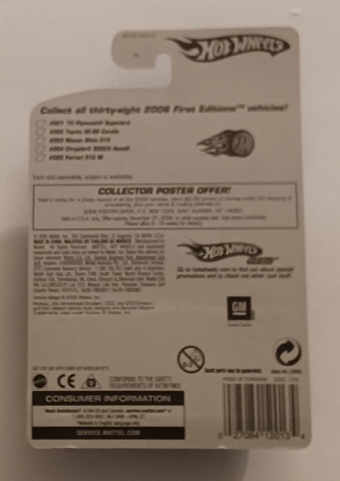 Lot of 12 2006-10 Hot Wheels First Editions & Muscle Mania 69 Pontiac GTO  - Image 3 of 4