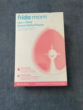 Frida Mom Hot Therapy + Cold Therapy Breast Relief Packs 2 Reusable New Sealed