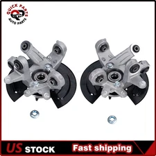 Pair Rear Left & Right Steering Knuckle Assembly for 2011 - 2019 Ford Explorer