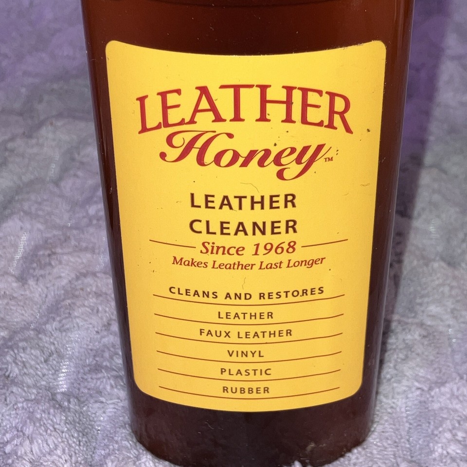 Leather Honey Complete Leather Care Kit with Cleaner & Conditioner Used