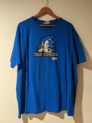 少年漫画 SEGA SONIC THE HEDGEHOG VINTAGE/Y2K Vintage Sonic The Hedgehog Sega T Shirt Small Long Sleeve 90