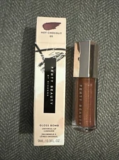 Fenty Beauty Lip Luminizer Gloss Bomb Hot Chocolit (Rich Brown) Full Sz 0.3oz
