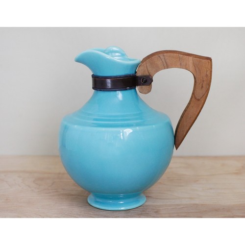 Gladding-McBean Franciscan Montecito Table Ware Coffee Carafe in Turquoise Blue - Picture 2 of 10