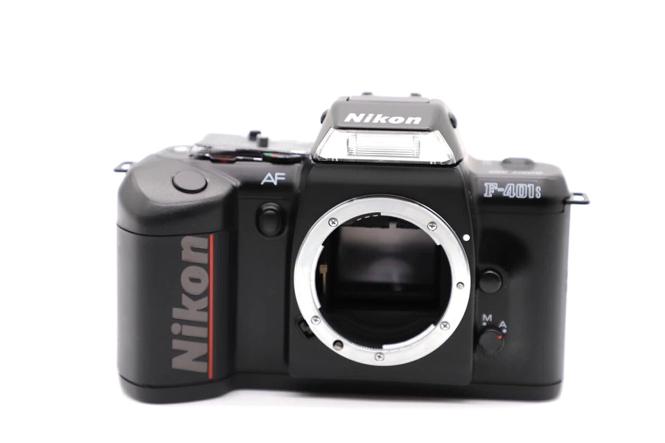 [Casi Como Nueva] Cámara fotográfica Nikon AF F 401 SLR F 401S cuerpo negro de JAPÓN Foto 2 de 4
