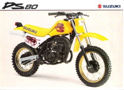 Suzuki DS80 Japan sales brochure In English | eBay