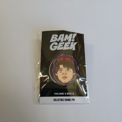 Dustin Stranger Things BAM! Box Collectible Pin Geek Volume 5 Box 8