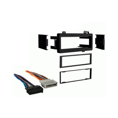 Fits Dodge Full Size Van 1998-2003 Single DIN Harness Radio Install Dash Kit