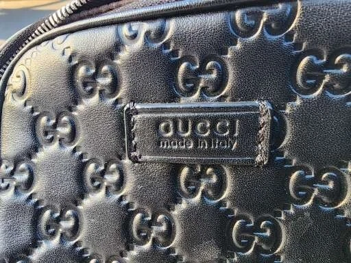 Sac ceinture Gucci Signature avec double poche