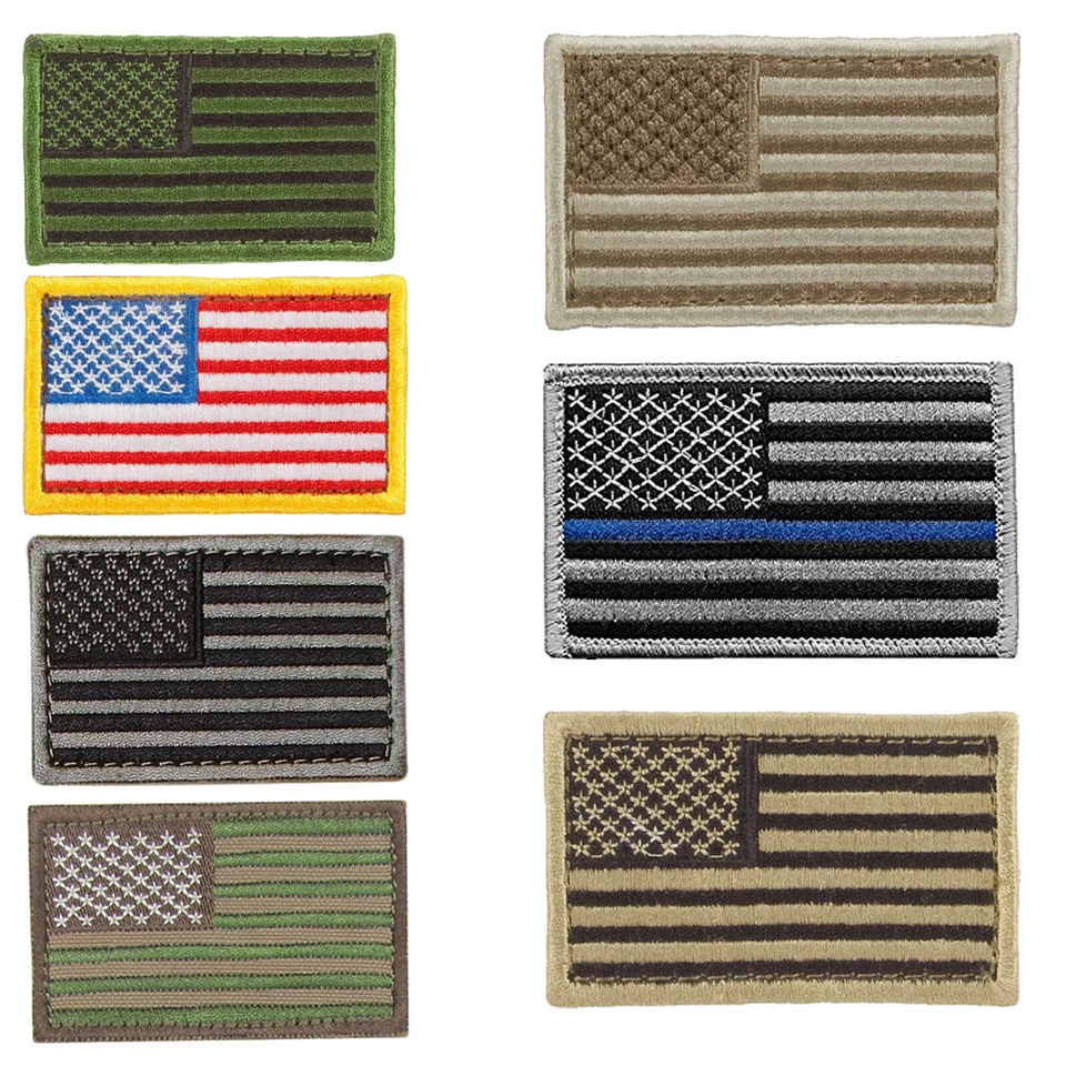 Condor 230 USA American Flag Morale Military Hook & Loop Patch