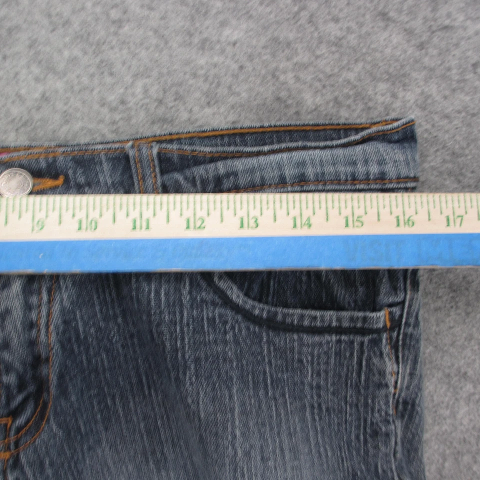 Steve & Barry's Jeans Women's 8 Medium Wash Straight Leg Jeans - Image 3 of 4