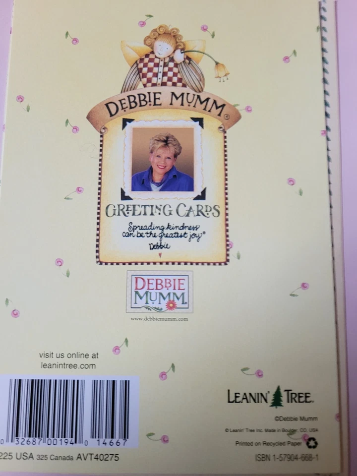 Лот из 2 поздравительных открыток Debbie Munn Love Congratulation Leanin' Tree на годовщину - Изображение 4 из 4