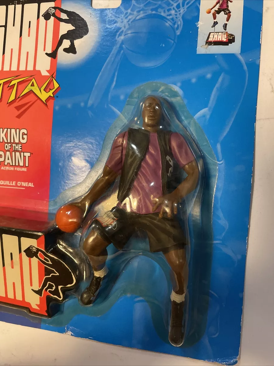 1993 Shaq Attaq King Of The Paint Action Figure Orlando Magic 90s toy Kenner