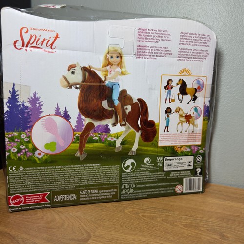 DreamWorks Spirit Abigail Doll and Boomerang Horse Toy Set 7 In Adventure New - Picture 4 of 4