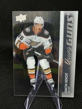 Simon Benoit Clear Cut Young Guns 2021-22 UD Series 1 Ducks RC