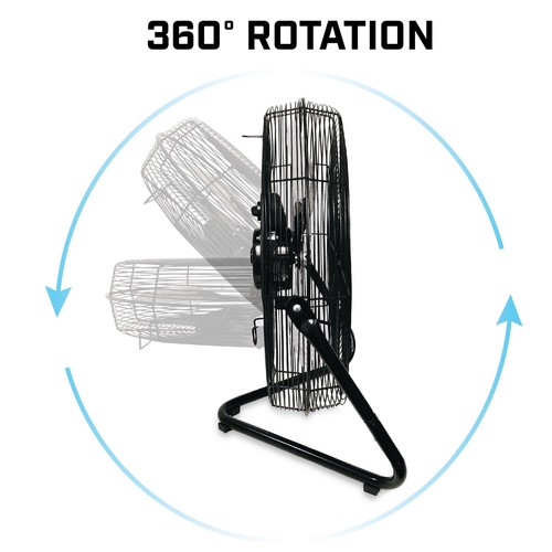 B-Air Firtana-20X Multipurpose High Velocity Fan - 20 inch Floor Fan - Picture 6 of 9
