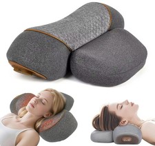 3-In-1 Neck Massager Pillow With Vibration Heating Traction Therapy Pain Relief